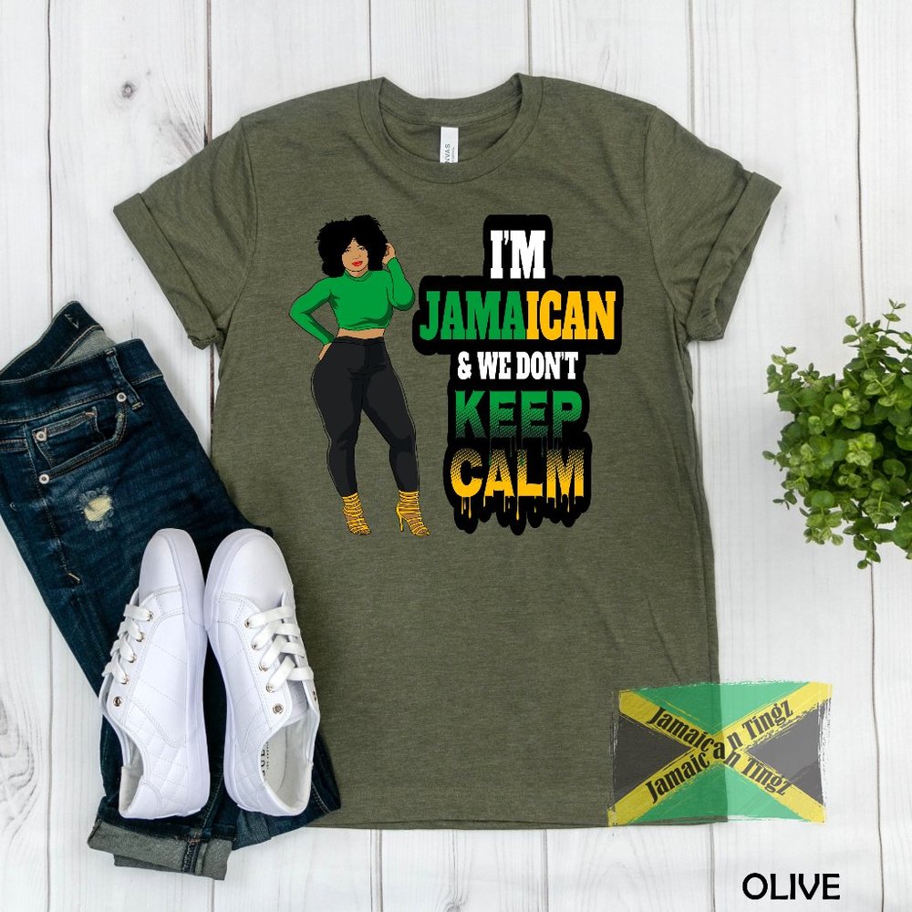 I'm Jamaican Shirt, Jamaica Shirt, Men & Women Fit